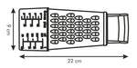 EAN 8595028429589 - Tescoma 643788 cortador de verduras en espiral o rallador manual Caja ralladora Acero inoxidable, Blanco imagen 2