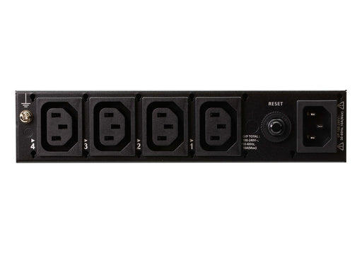 EAN 4710469340086 - ATEN PE4104G-AT-G unidad de distribución de energía (PDU) 4 salidas AC 1U Negro imagen 2