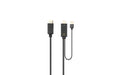 EAN 5704174229438 - Microconnect HDMI-DP-CON1 adaptador de cable de vídeo 1 m HDMI tipo A (Estándar) DisplayPort Negro imagen 2