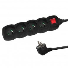 EAN 5901299961636 - Esperanza ELK212K base múltiple 1,5 m 4 salidas AC Interior Negro imagen 1
