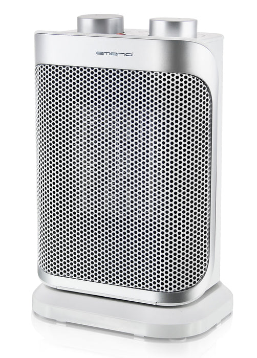 EAN 7333282021108 - Emerio FH-110691.4 calefactor eléctrico Interior Plata, Blanco 1500 W Ventilador eléctrico imagen 1