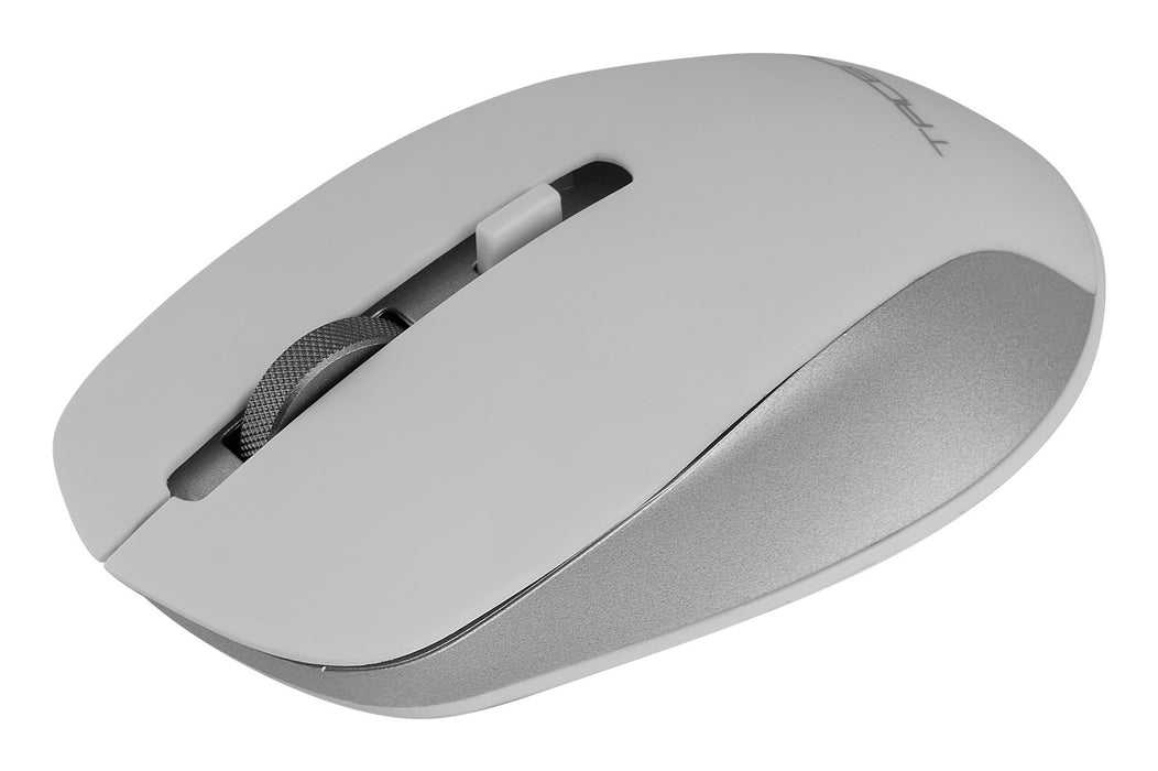 EAN 8435693112150 - Tacens 6ZENITHWPT teclado Ratón incluido Hogar / Oficina RF inalámbrico QWERTY Portugués Plata, Blanco imagen 10