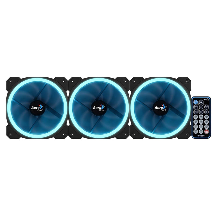 EAN 4713105962963 - Aerocool Orbit RC Carcasa del ordenador Ventilador 12 cm Negro imagen 3