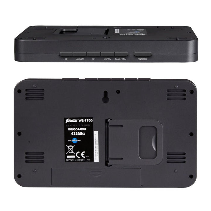 EAN 8712412533152 - Alecto WS-1700 Negro, Plata LCD Batería imagen 5