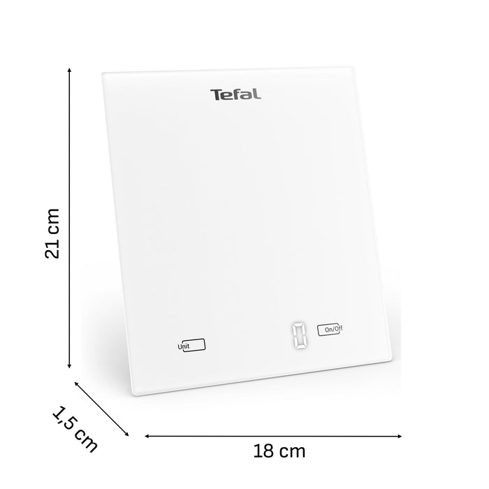 EAN 3121040095287 - Tefal Essential BC5504V0 báscula de cocina Blanco Encimera Rectángulo Báscula electrónica de cocina imagen 4