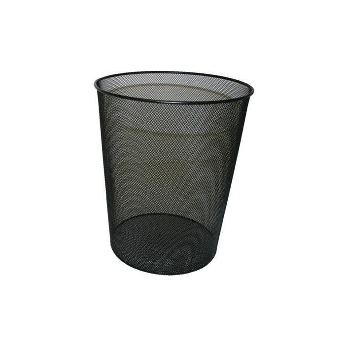 EAN 8430173172730 - Bismark 317273 papelera Alrededor Metal Negro imagen 1