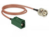 EAN 4043619896813 - DeLOCK 89681 cable coaxial RG-316 0,5 m FAKRA E BNC Marrón, Verde imagen 1