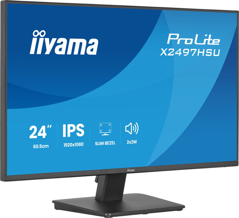EAN 4948570125814 - iiyama ProLite X2497HSU-B1 pantalla para PC 60,5 cm (23.8") 1920 x 1080 Pixeles Full HD LED Negro imagen 4