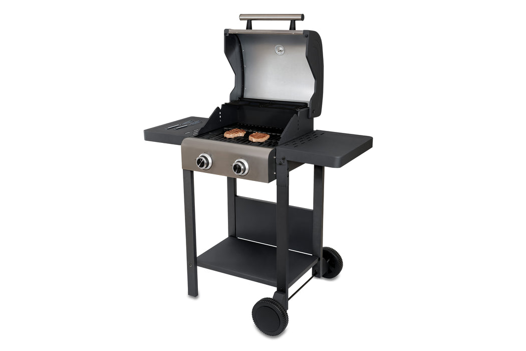 EAN 4011689585951 - Unold 58595 Barbecue Grill-Wagen BUDDY Barbacoa Carro Eléctrico Negro, Acero inoxidable 2600 W imagen 2