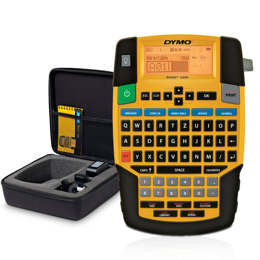 EAN 3501178529982 - DYMO RHINO 4200 impresora de etiquetas Transferencia térmica QWERTZ imagen 1