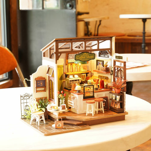 EAN 6946785119312 - ROBOTIME DG162 Casa en miniatura y rincón de libros para montar Casa en miniatura para montar imagen 2