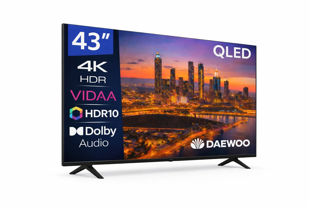EAN 8435596217679 - Daewoo 43VB56QV Televisor 109,2 cm (43") 4K Ultra HD Smart TV Wifi Negro imagen 1