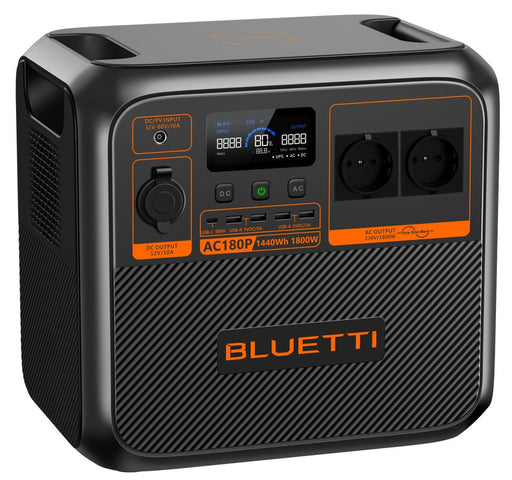 EAN 6970991292668 - Bluetti AC180P estación de energía portátil 2 Fosfato de hierro-litio (LiFePo4) 36000 mAh 1800 W 16 kg imagen 2