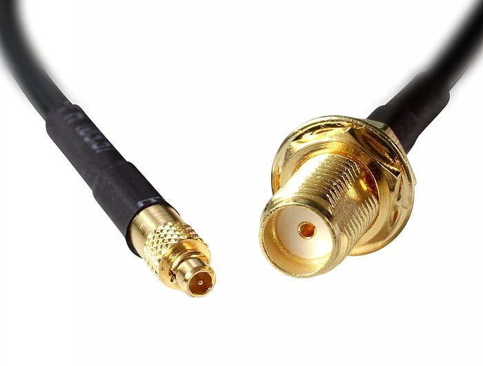 EAN 4043619885800 - DeLOCK 88580 cable coaxial 0,2 m SMA MMCX Negro imagen 3