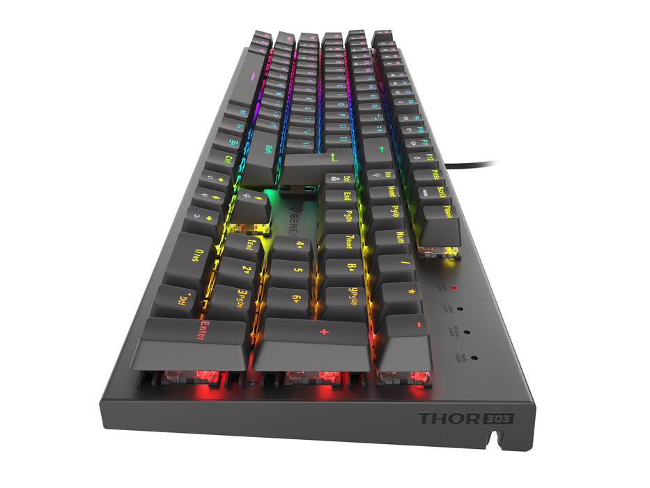 EAN 5901969432909 - GENESIS Thor 303 teclado Juego USB QWERTY Internacional de EE.UU. Negro imagen 3