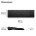 EAN 0199251209215 - HP 495K Multi-Device Dual-Mode Keyboard teclado Universal USB + Bluetooth Negro imagen 4