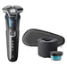 EAN 8720689035095 - Philips SHAVER Series 5000 S5889/50 afeitadora Máquina de afeitar de rotación Recortadora Negro, Azul imagen 1
