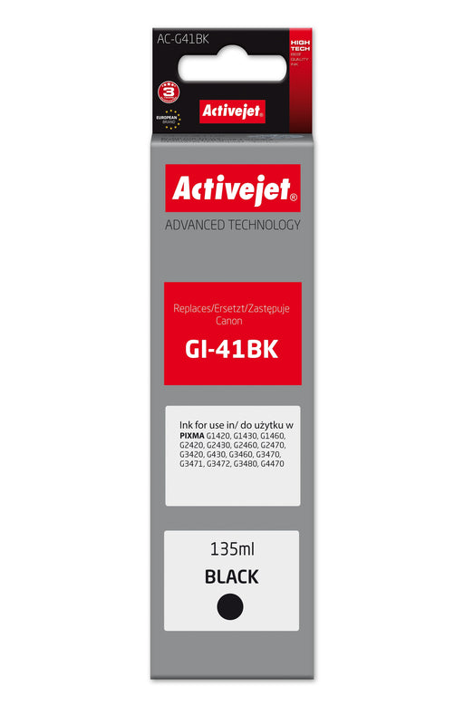 EAN 5901443391777 - Activejet AC-G41Bk cartucho de tinta 1 pieza(s) Compatible Alto rendimiento (XL) Negro imagen 1