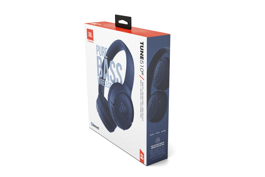 EAN 6925281987649 - JBL Tune 510 Auriculares Inalámbrico Diadema Llamadas/Música USB Tipo C Bluetooth Azul imagen 10
