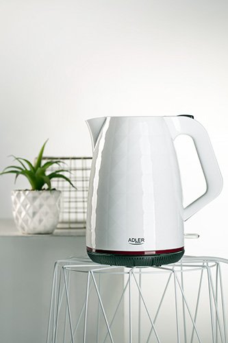 EAN 5902934831239 - Adler AD 1277 W tetera eléctrica 1,7 L 2200 W Blanco imagen 5