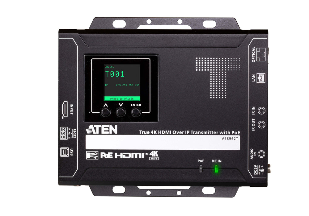 EAN 4710469349331 - ATEN VE8962T Transmisor de señales AV Negro imagen 4