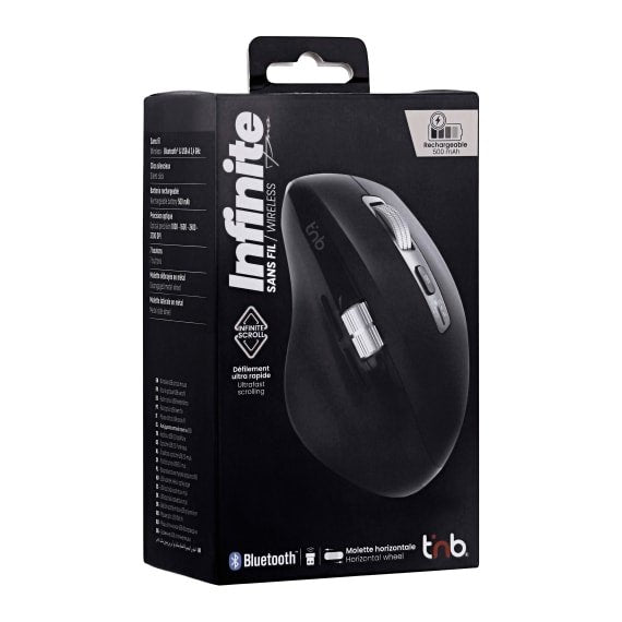 EAN 3303170117446 - T'nB MWINFINITEPRO ratón mano derecha Bluetooth + USB Type-A 3200 DPI imagen 8