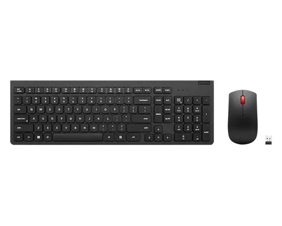 EAN 195892093503 - Lenovo 4X31N50745 teclado Ratón incluido Hogar / Oficina RF inalámbrico QWERTY Inglés del Reino Unido Negr imagen 1