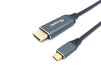 EAN 4015867228807 - Equip 133416 adaptador de cable de vídeo 2 m USB Tipo C HDMI tipo A (Estándar) Gris, Negro imagen 1