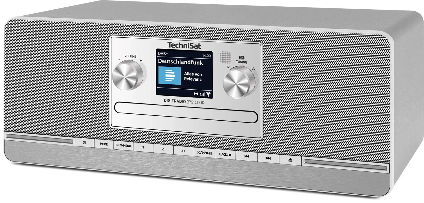EAN 4019588510227 - TechniSat DIGITRADIO 372 CD IR Internet Analógico y digital Antracita, Plata imagen 8