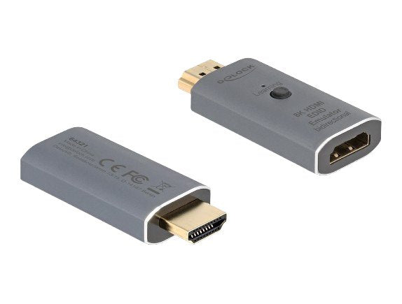 EAN 4043619643219 - DeLOCK 64321 cambiador de género para cable 1 x HDMI-A Antracita imagen 1