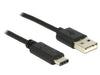 EAN 4043619836000 - DeLOCK 83600 cable USB USB 2.0 1 m USB C USB A Negro imagen 1