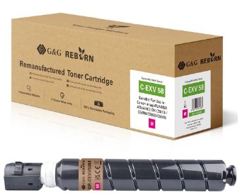 EAN 6937173431482 - G&G GR-CEXV58M cartucho de tóner 1 pieza(s) Compatible Magenta imagen 1