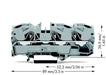 EAN 4017332011341 - Wago 2010-1301 bloque de terminales Gris imagen 2