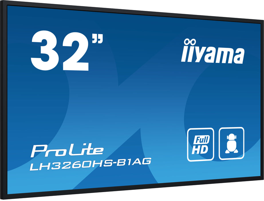 EAN 4948570122288 - iiyama LH3260HS-B1AG pantalla de señalización Pizarra de caballete digital 80 cm (31.5") LED Wifi 500 cd  imagen 4
