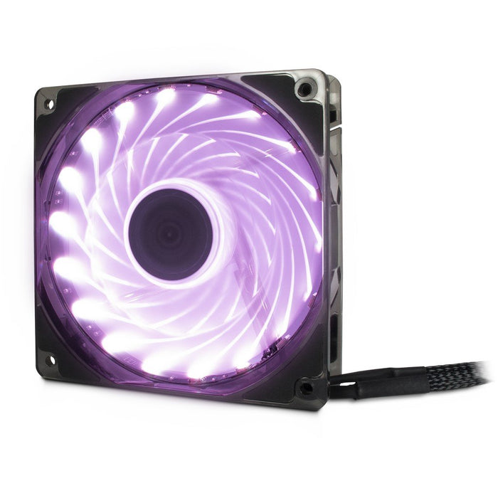 EAN 4260455643344 - Inter-Tech L-12025 Aura Carcasa del ordenador Ventilador 12 cm Negro imagen 7