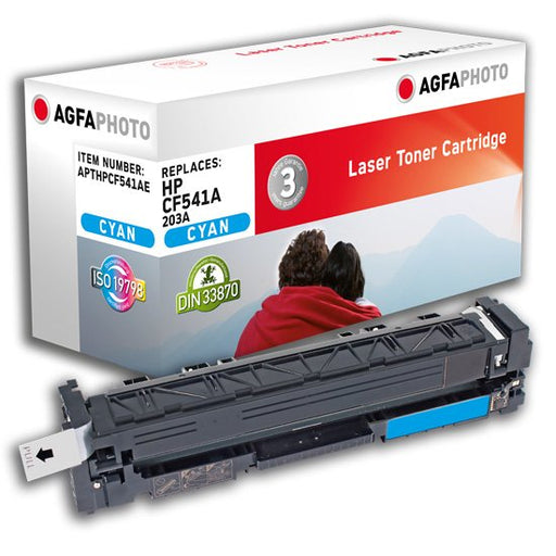 EAN 4250164855282 - AgfaPhoto APTHPCF541AE cartucho de tóner 1 pieza(s) Compatible Cian imagen 1
