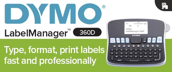 EAN 3501170879474 - DYMO LabelManager 360D™ AZY impresora de etiquetas Transferencia térmica 180 x 180 DPI 12 mm/s Alámbrico  imagen 4