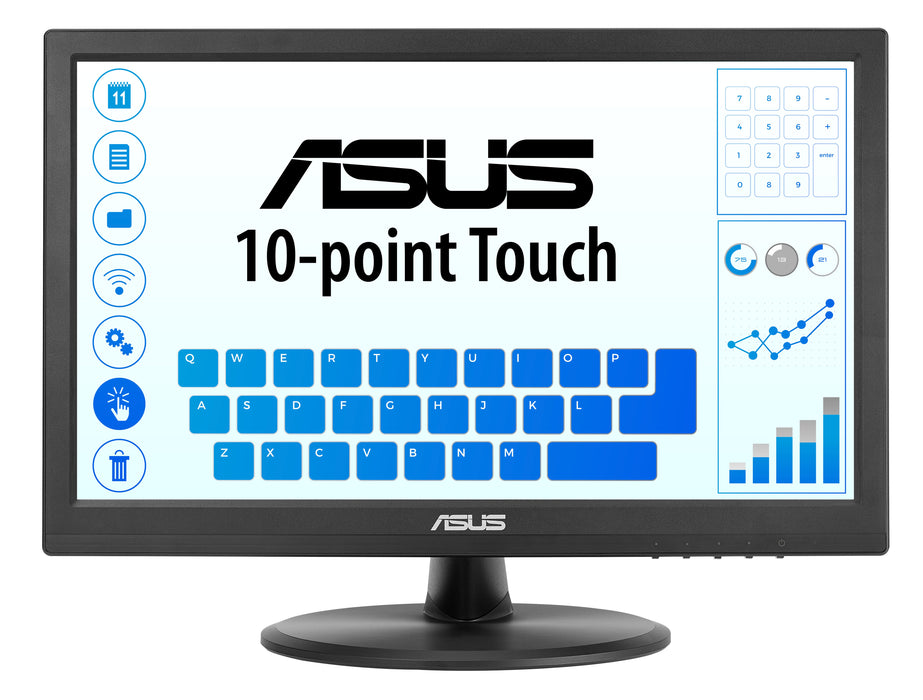 EAN 0197105406087 - ASUS Touch VT169HE pantalla para PC 39,6 cm (15.6") 1920 x 1080 Pixeles Full HD LED Pantalla táctil Mesa  imagen 2