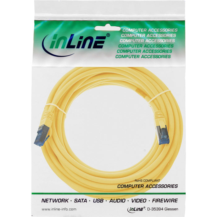 EAN 4043718276417 - InLine 76820Y cable de red Amarillo 20 m Cat6a S/FTP (S-STP) imagen 4