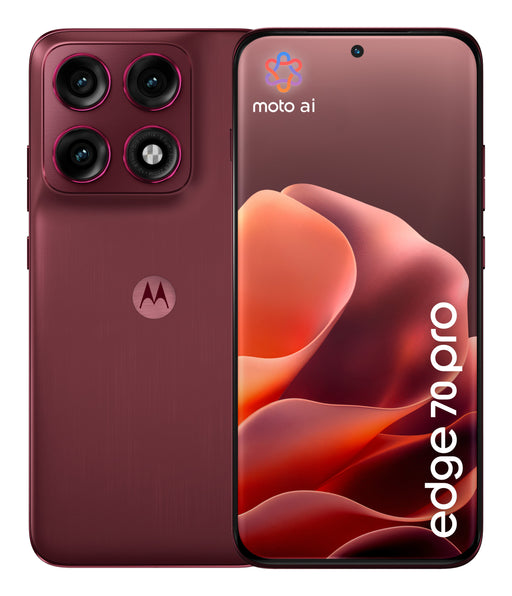 EAN 0840493630557 - Motorola edge 70 pro 17,2 cm (6.78") SIM doble Android 16.0 5G USB Tipo C 8 GB 256 GB 6500 mAh Burdeos imagen 1