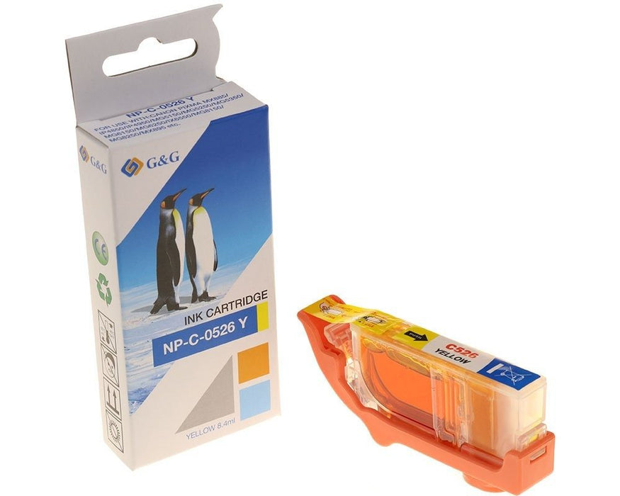 EAN 6941784744602 - G&G NP-C-0526Y cartucho de tinta 1 pieza(s) Compatible Amarillo imagen 4