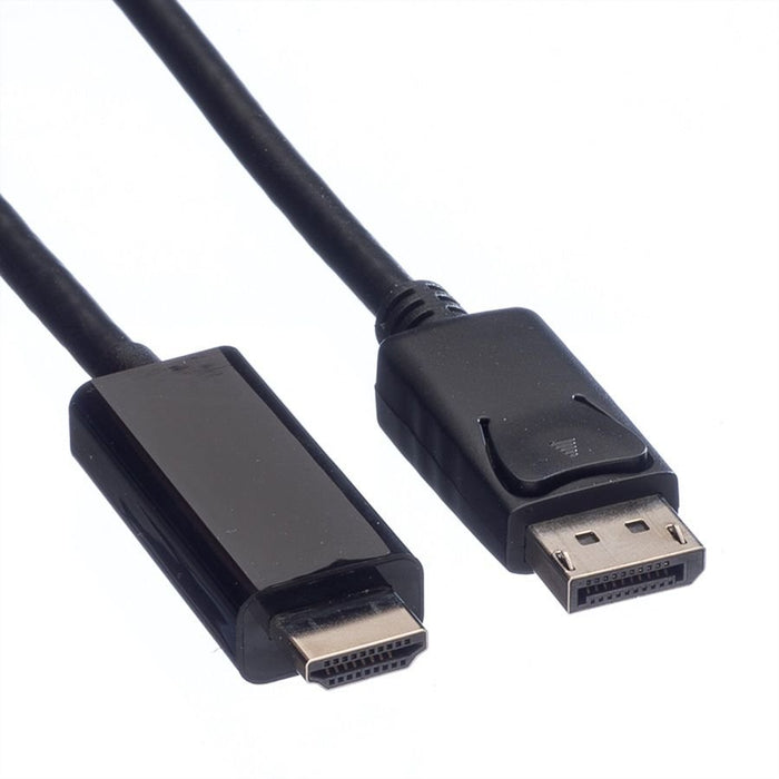 EAN 7611990145256 - VALUE 11.99.5786 adaptador de cable de vídeo 2 m DisplayPort Negro imagen 3