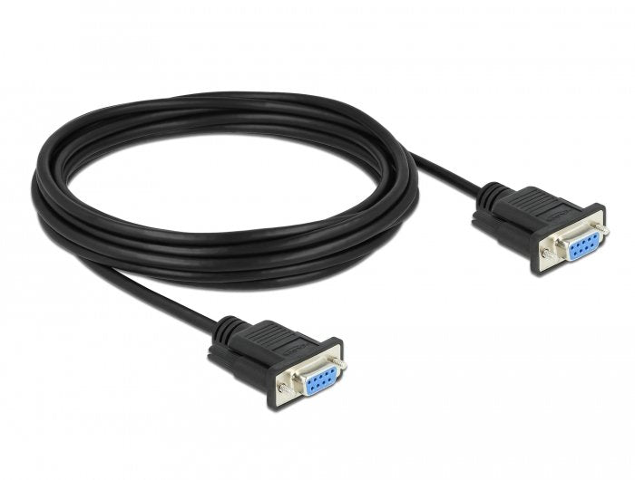 EAN 4043619866076 - DeLOCK 86607 cable de serie Negro RS-232 Sub-D9 imagen 2