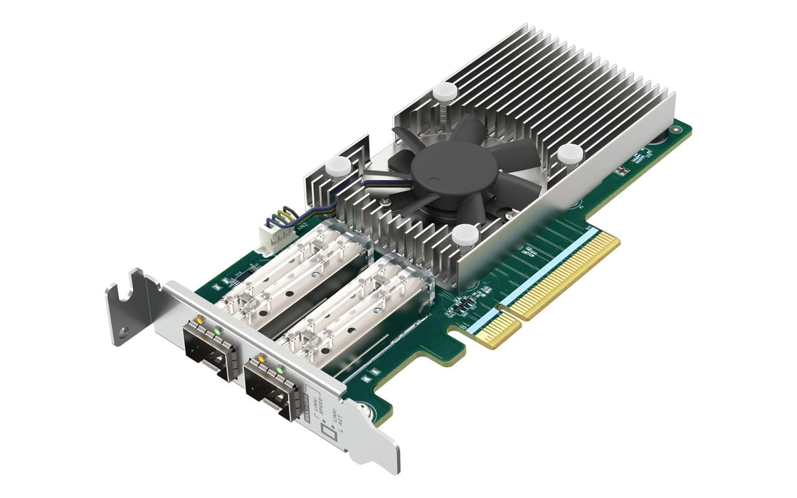 EAN 4711103082058 - QNAP QXG-25G2SF-BCM adaptador y tarjeta de red Interno Fibra 25000 Mbit/s imagen 5