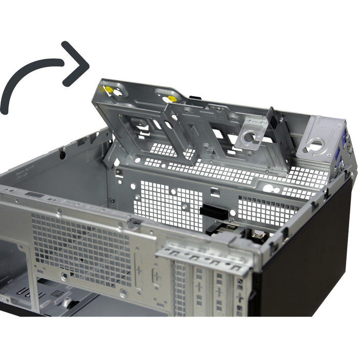 EAN 4260455644716 - Inter-Tech S-703 Escritorio Negro imagen 8