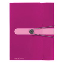 EAN 4008110435749 - Herlitz 11216397 carpeta Polipropileno (PP) Borgoña A4 imagen 1
