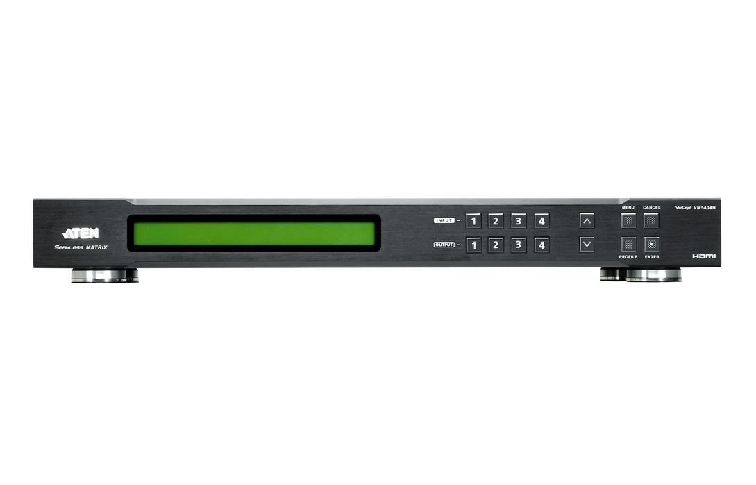 EAN 4719264642197 - ATEN VM5404H-AT-G matriz de conmutación Matriz de conmutación con escalador Pantalla incorporada 34,4 W imagen 3