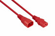 EAN 4066857002532 - Kabelmeister SK1430-R005 cable de transmisión Rojo 0,5 m IEC C14 IEC C13 imagen 1