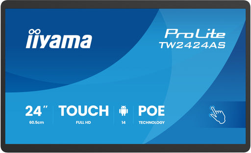 EAN 4948570127153 - iiyama ProLite TW2424AS-B3P pantalla para PC 60,5 cm (23.8") Pantalla táctil imagen 2