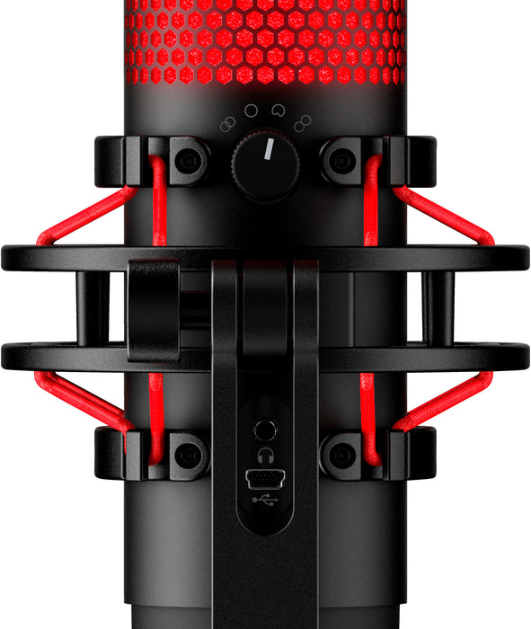 EAN 0196188049471 - HyperX QuadCast - USB Microphone (Black-Red) - Red Lighting Micrófono para PC imagen 7